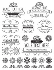 Vintage Frames, Badges and Elements