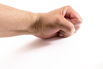 Clenched Male Human Fist