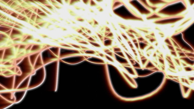 Abstract lines moving, seamless loop

