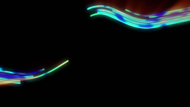 Abstract lines moving, seamless loop
