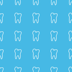 Tooth straight pattern