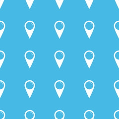 Map marker straight pattern