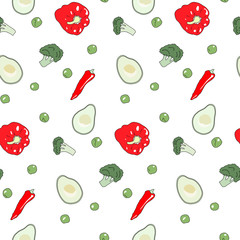 Vegetable pattern