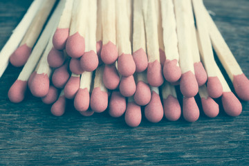 match with filter effect retro vintage style