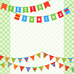 Obraz premium Festa Junina illustration - Brazil june festival