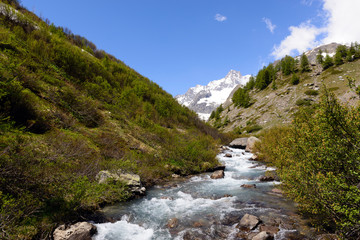 Fiume Dora di Veny - Val Veny - Valle d'Aosta