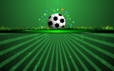 vector soccer concept background