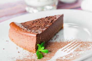 Tiramisu, cake, cafe.