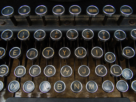 Typewriter keyboards
