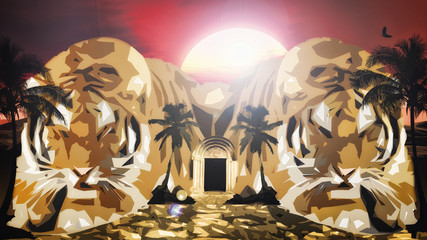 Il passo della tigre del deserto