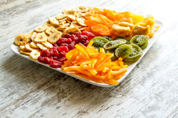 Selection of dried fruits