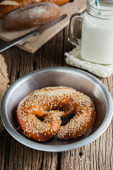 bread with milk