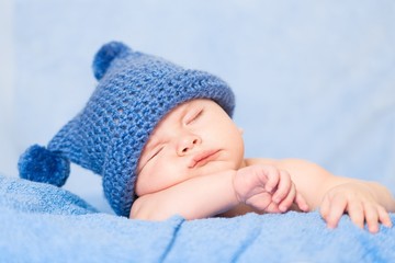 Newborn, Baby, Sleeping.