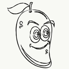  Cartoon fruit