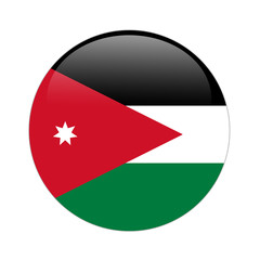 Jordan flag button on white