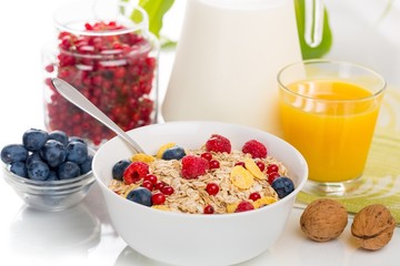 Breakfast, cereal, vegan.