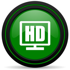 hd display green icon