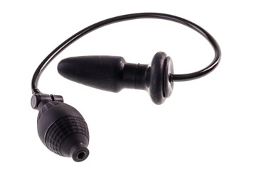 Inflatable butt plug