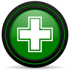 pharmacy green icon