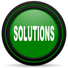 solutions green icon
