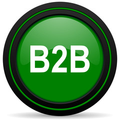 b2b green icon