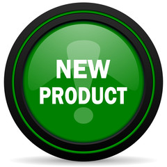 new product green icon