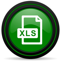 xls file green icon