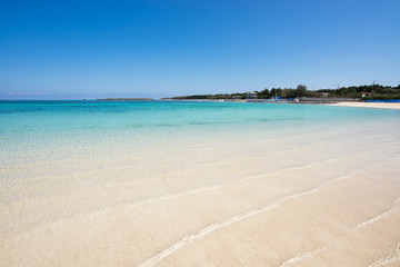 沖縄のビーチ・エメラルドビーチ