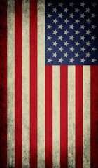Grunge USA Flag
