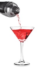 Martini, Cocktail Shaker, Pink.