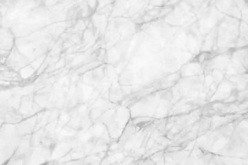 Foto auf Acrylglas Marmor Weißer Marmor gemusterter Texturhintergrund. Murmeln von Thailand abstrakten natürlichen Marmor schwarz-weiß grau für Design.