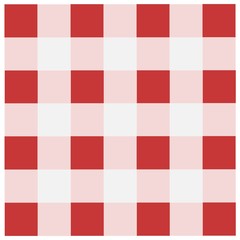 Red checkered tablecloths pattern
