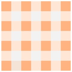 Orange checkered tablecloths pattern