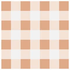 Orange black checkered tablecloths pattern