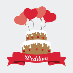 Wedding card design.