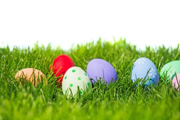 Easter, egg, flower.