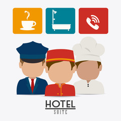 Obraz premium Hotel design.