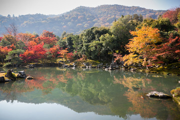 Tenryuji Sogenchi Pond Garden, a UNESCO World Heritage Site in Kyoto
