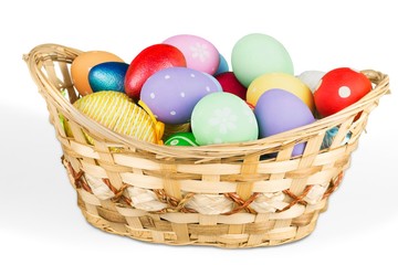 Fototapeta na wymiar Easter, Easter Egg, Easter Basket.