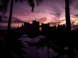 Sunset in Bahamas