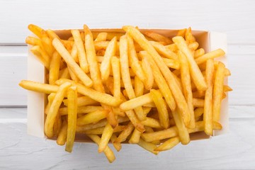 French Fries, Fast Food French Fries, Prepared Potato.