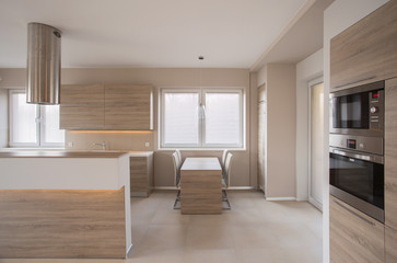 Kitchen with counter