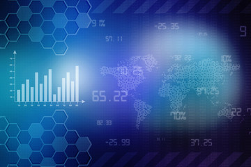 Obraz premium Digital Abstract business background