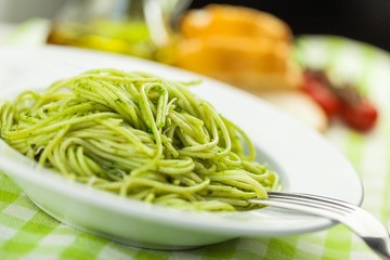 Pasta, tomato, marinara.