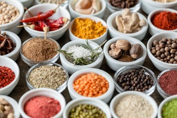 Spice, garlic, black.