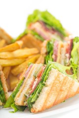 Sandwich, breakfast, bacon.