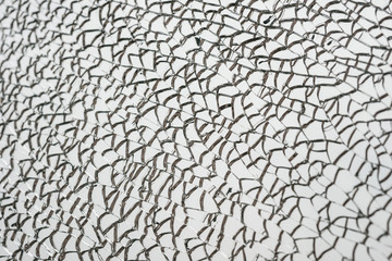 pattern of a broken glass window