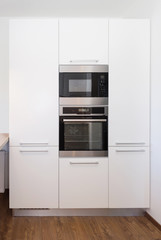 Detail of kitchen appliances