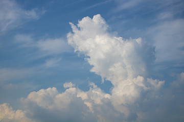 Fototapeta na wymiar Sky & Cloud view, environment in Thailand 