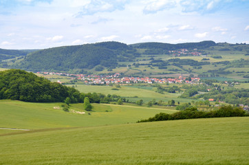 Fototapeta na wymiar Die Rhön (Thüringen)